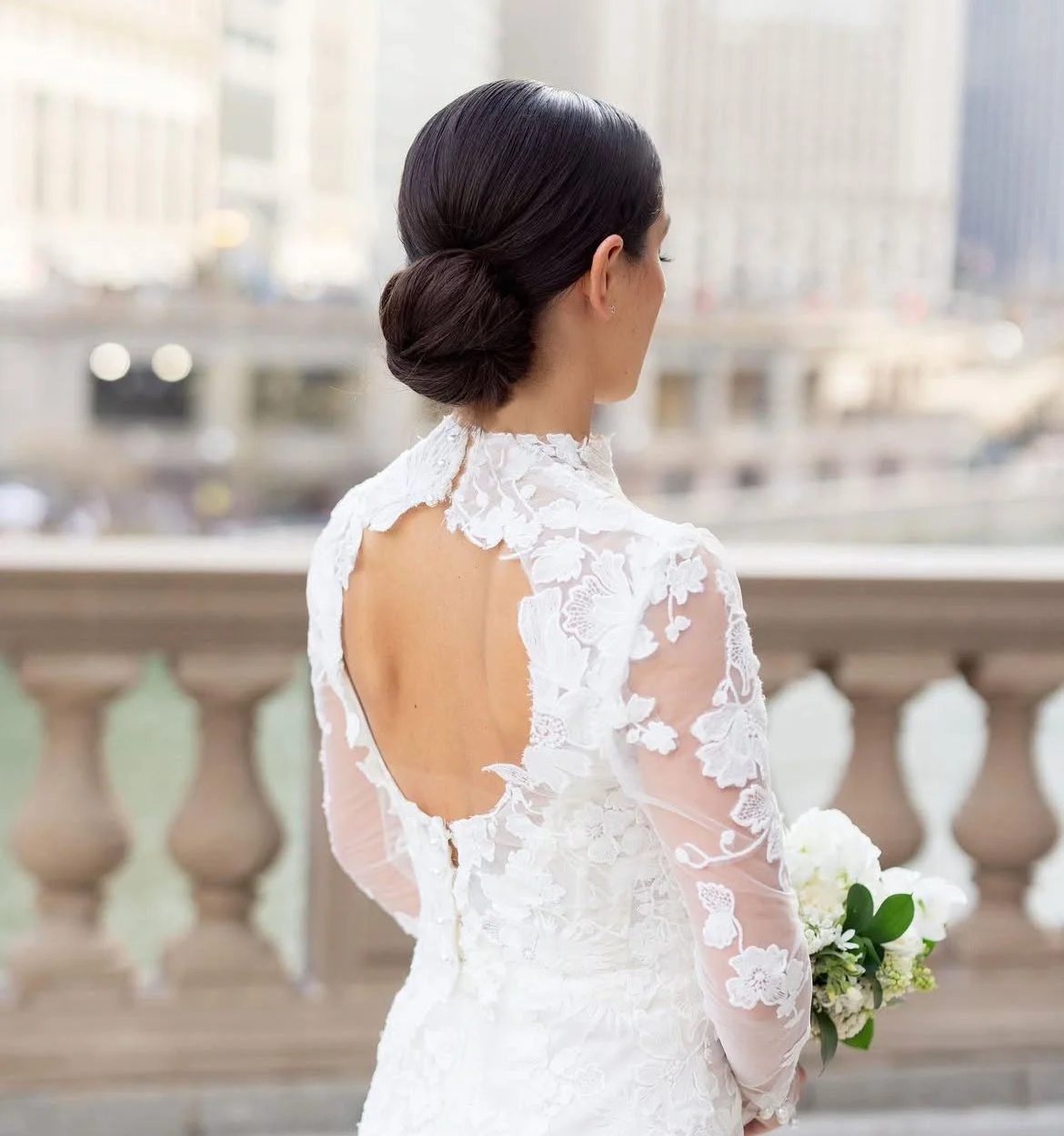 Meg — Chic low bun